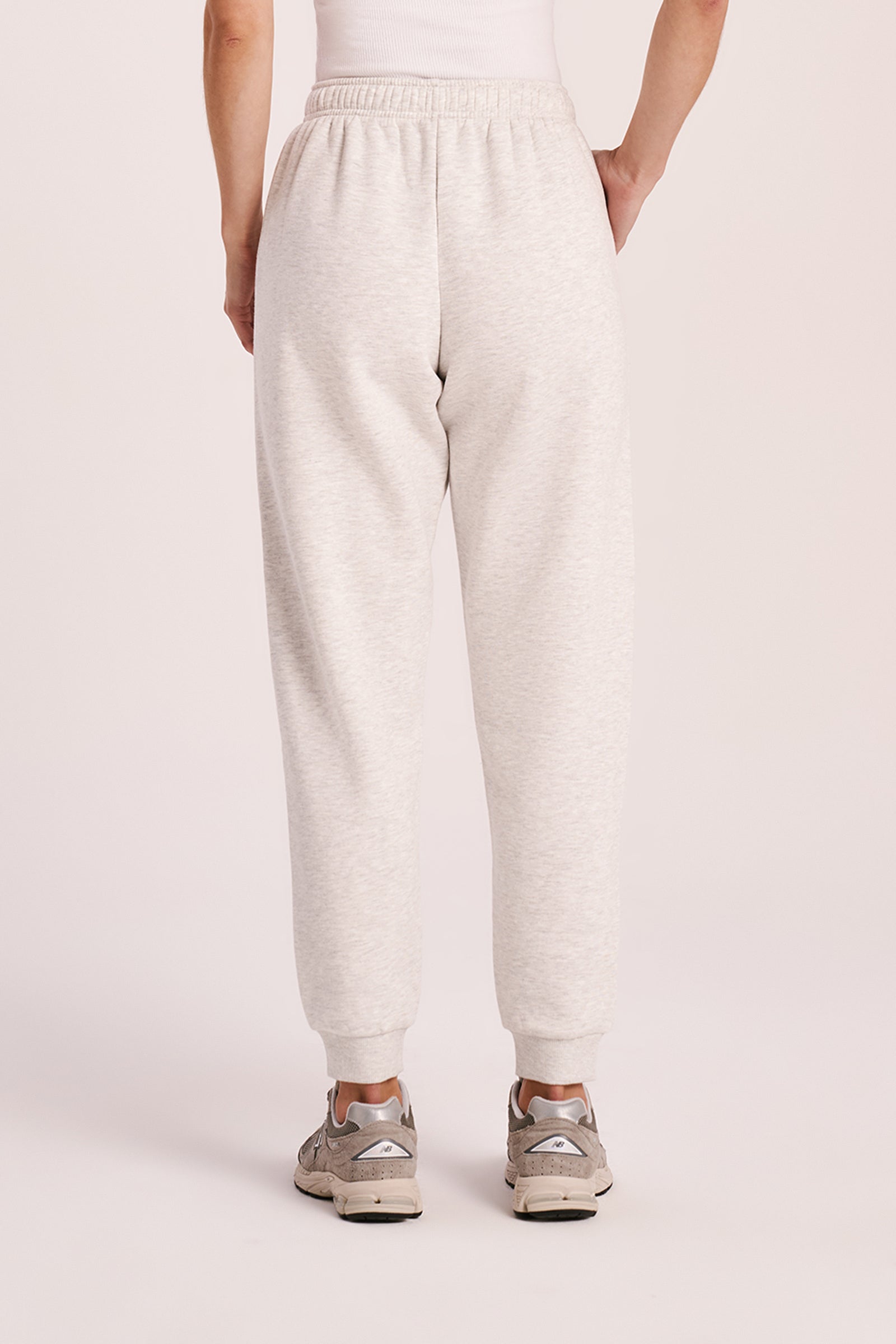 Carter Classic Trackpant Snow Marle 