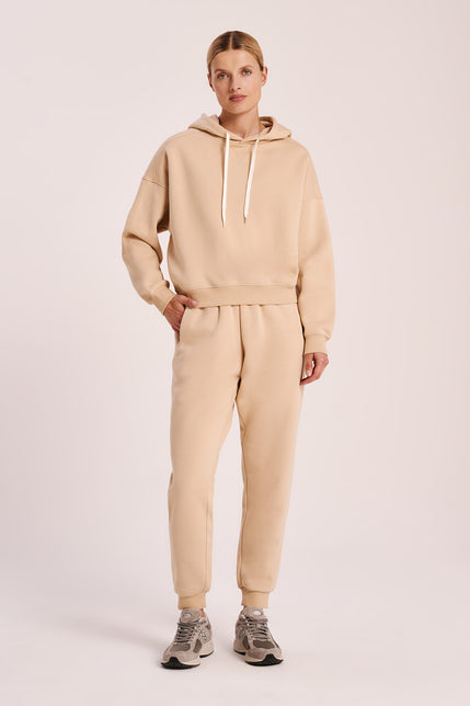 CARTER CLASSIC HOODIE & TRACKPANT SET-Sand