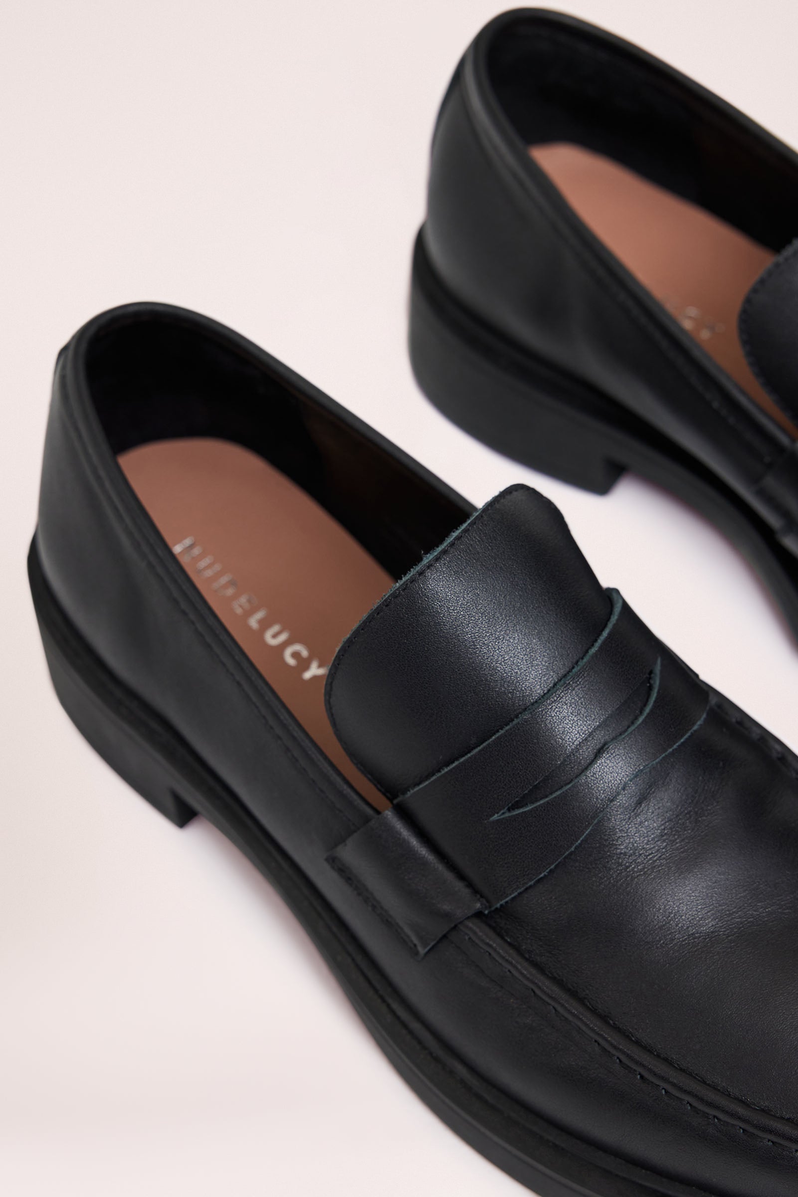 Allegra Leather Loafer Black 