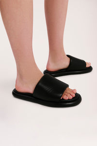 Nude Lucy Niko Slide in Black