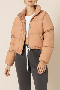 Nude Lucy topher puffer jacket bisque jackets