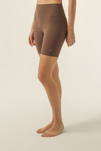 Nude Lucy Nude Active Bike Short in Chestnut