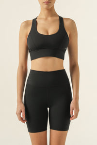 Nude Lucy Nude Active Bra in Black