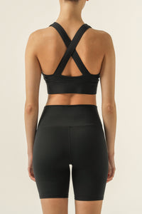 Nude Lucy Nude Active Bra in Black