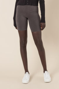 Nude Lucy nude classic bike short coal shorts