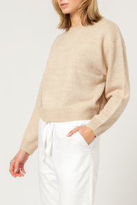 Nude Lucy otis knit cream marle knitwear