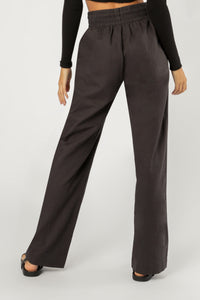 Nude Lucy amber linen pant coal pants