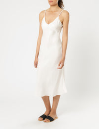 Nude Lucy parker cupro dress cream dress