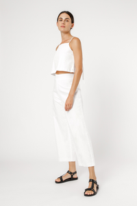 Nude Lucy selma wide leg pant white pants