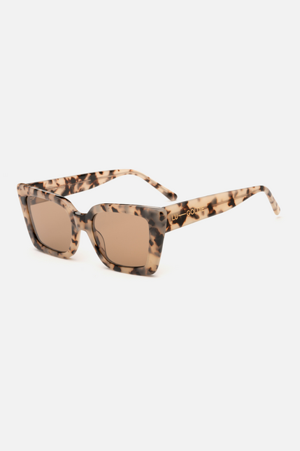 Lu Goldie Lucia Sunglasses-Olive