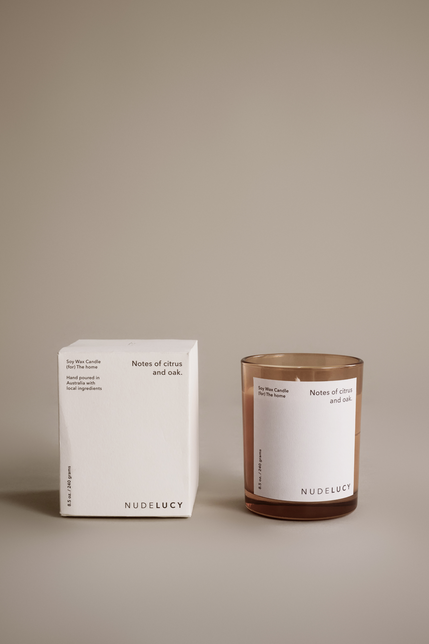 Nude Lucy Candle-Black