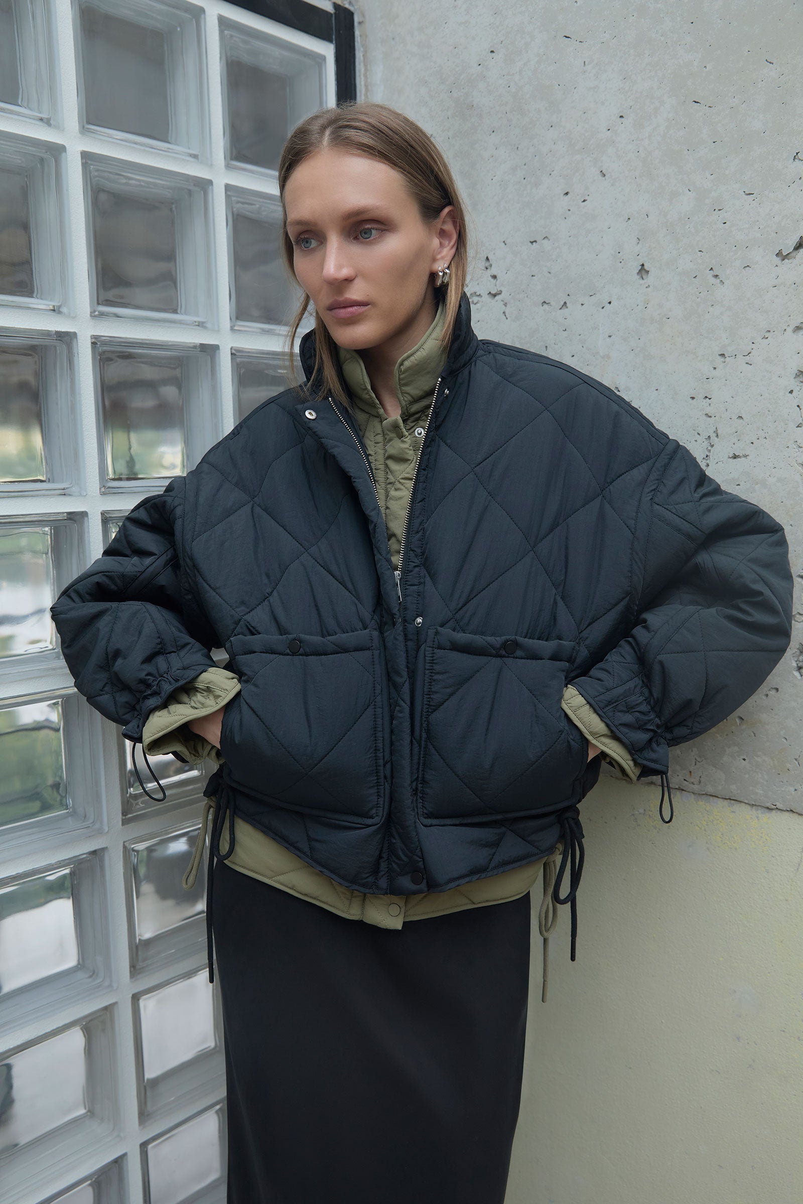 Sloane Puffer Jacket Black 