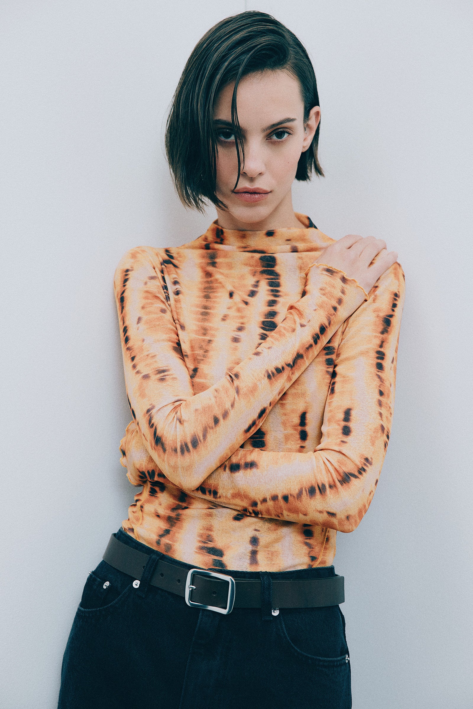 ls land image nude - 27 Shop Solis Mesh Ls Top | Nude Lucy