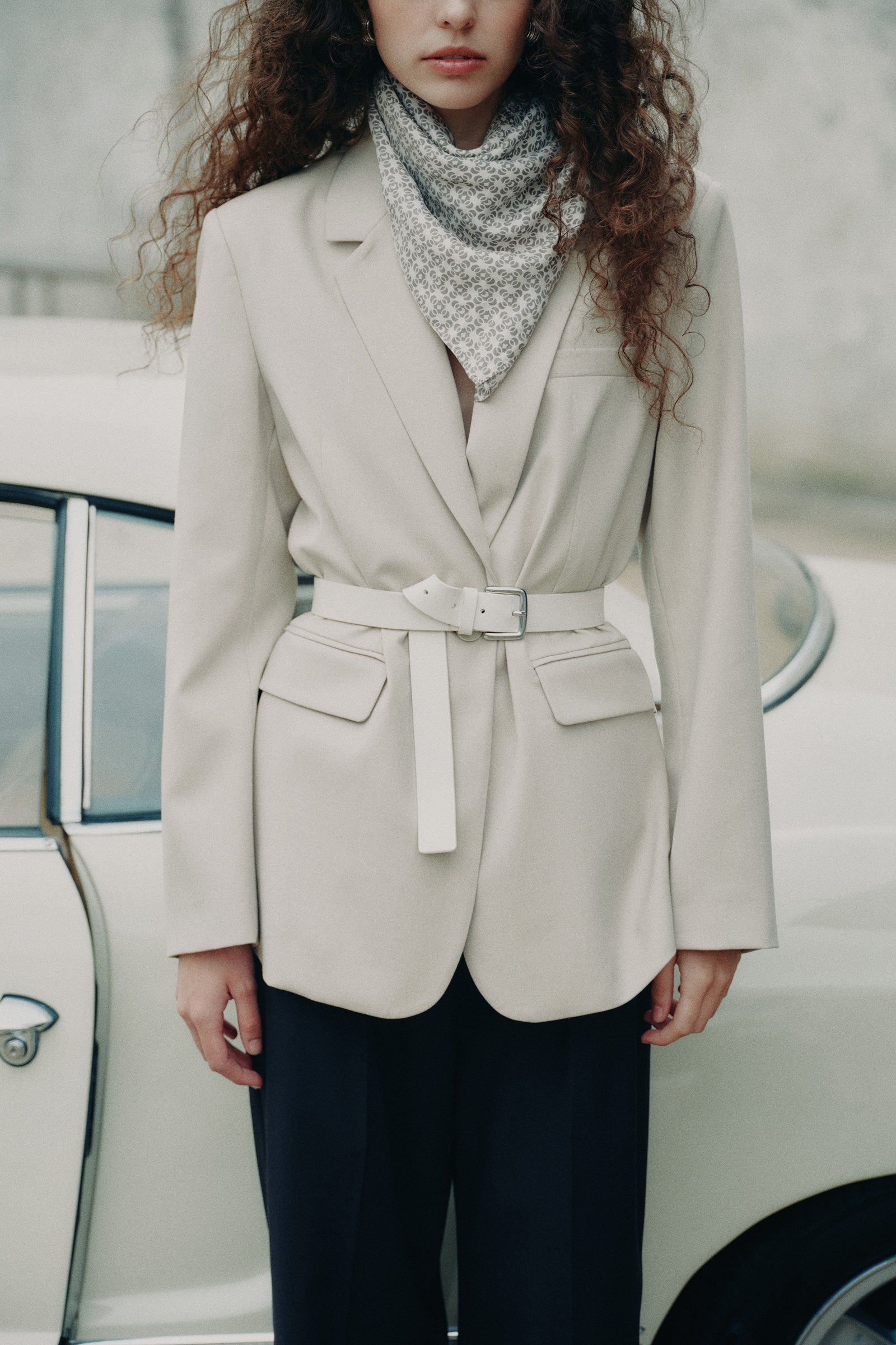 Orla Blazer Stone 