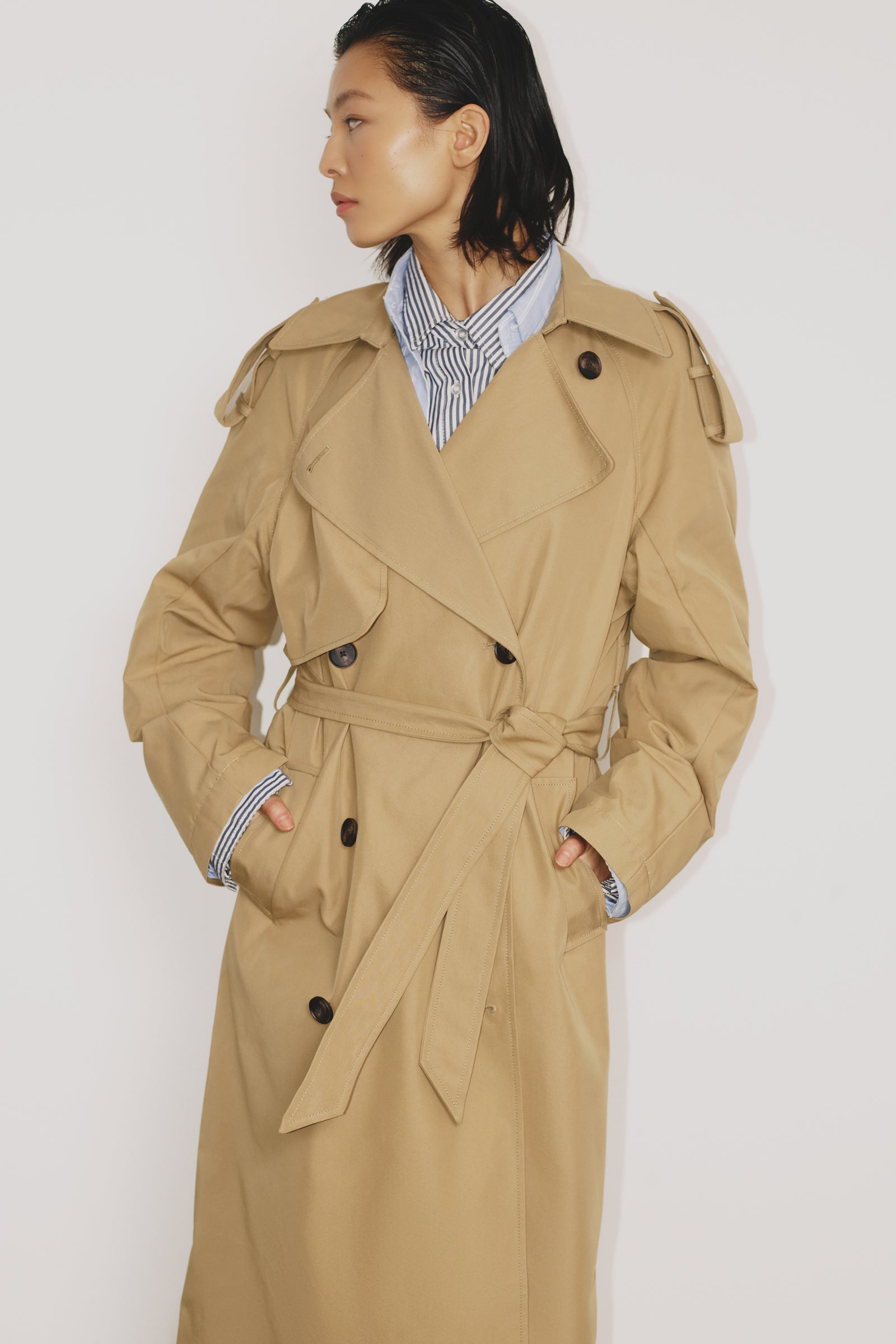 Kaiya Trench Parchment 