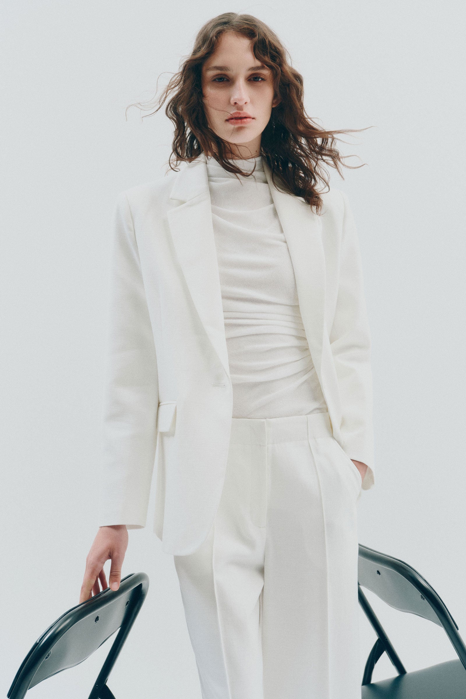 Lina Blazer Salt 
