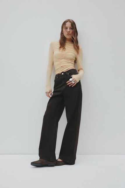 Marti Mesh Top Butter 