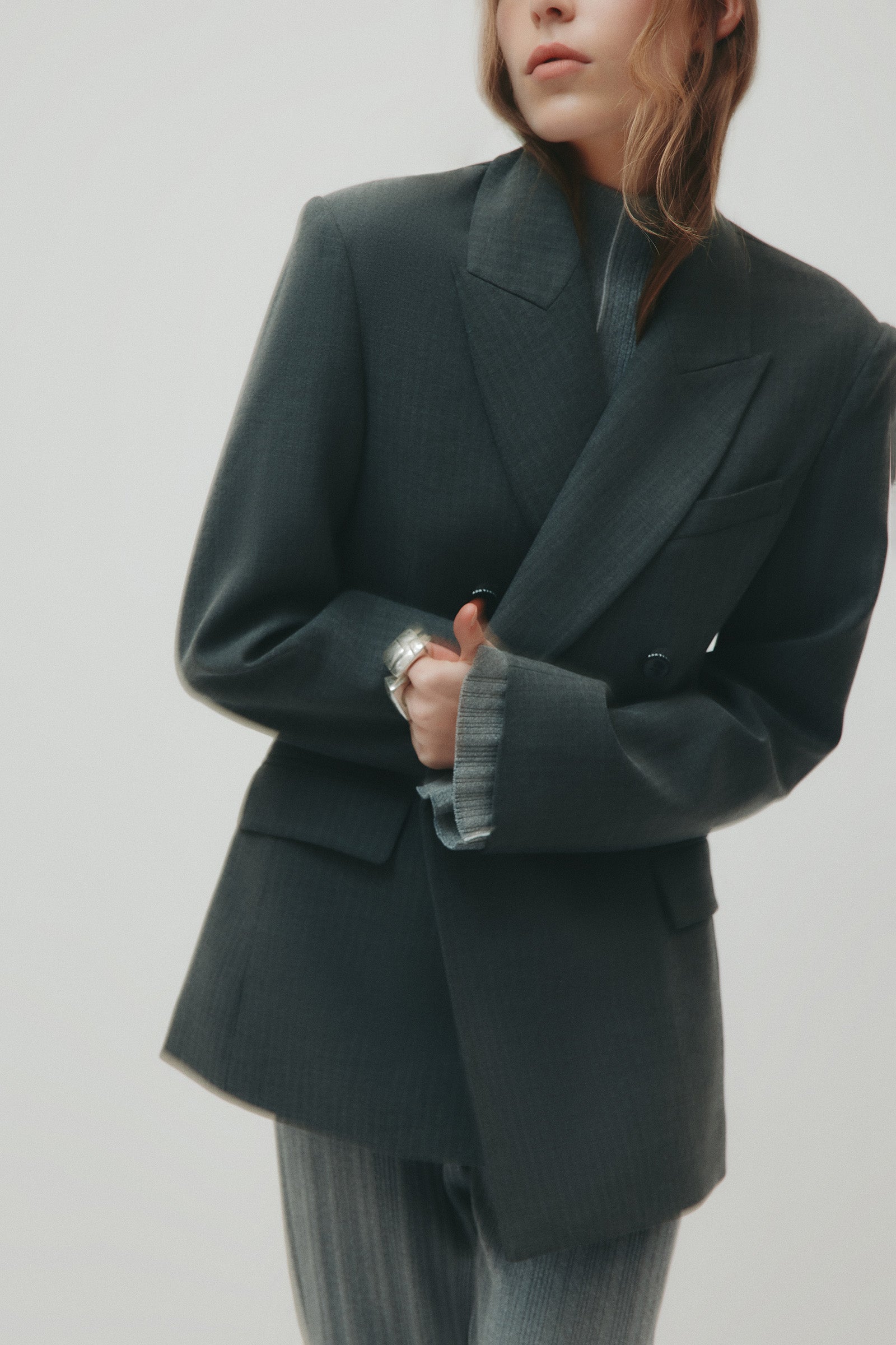 Fosca Blazer Charcoal 