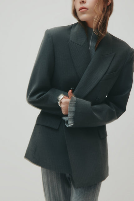 Fosca Blazer Charcoal 