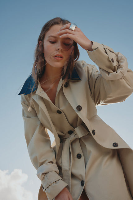 Vanita Car Coat Fawn 
