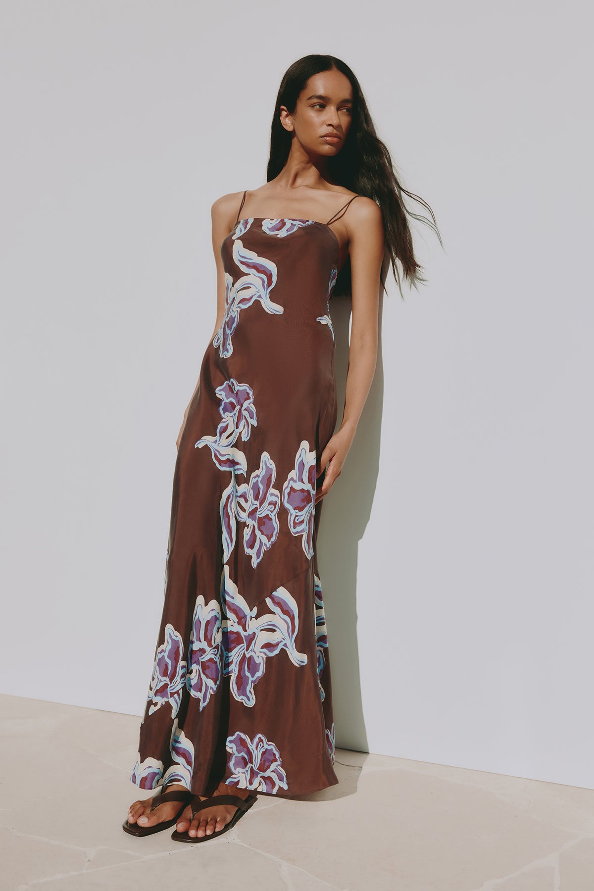 Azalea Cupro Slip Dress Azalea 