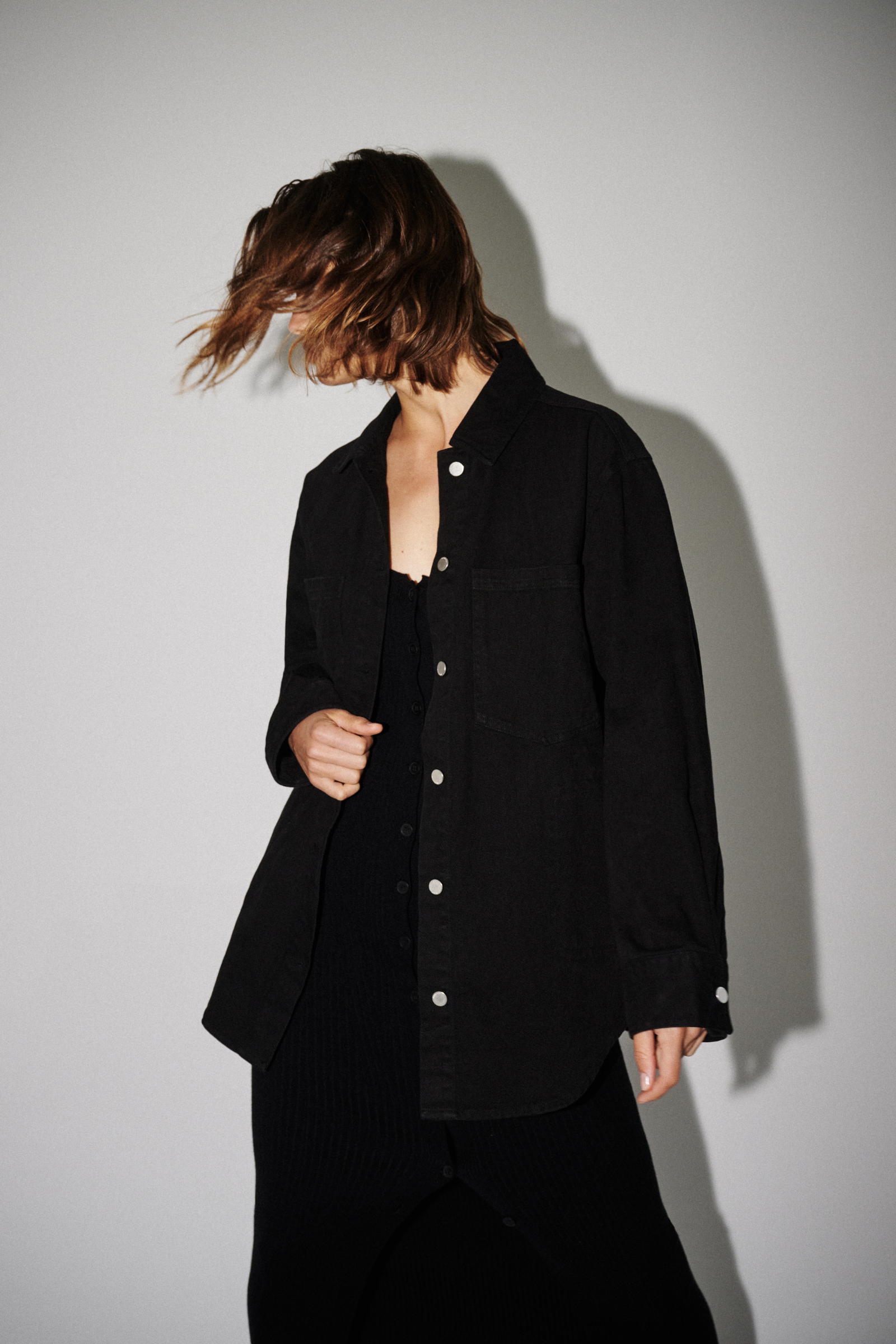 Nude Lucy Noa Denim Jacket In Black 