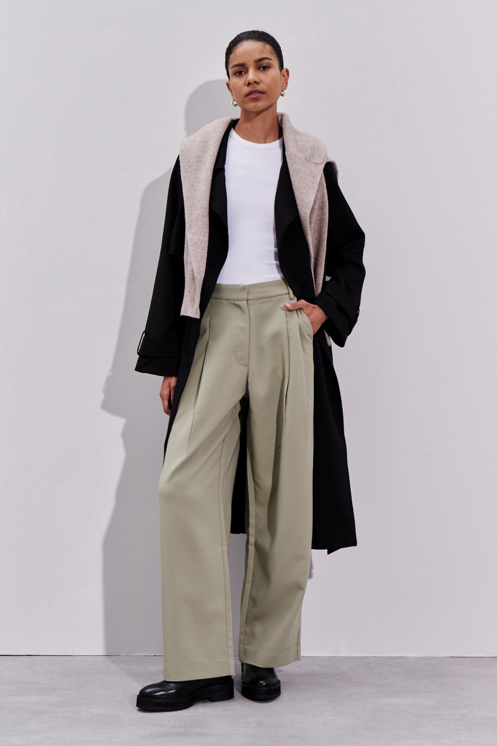 Manon Tailored Pant Fog 