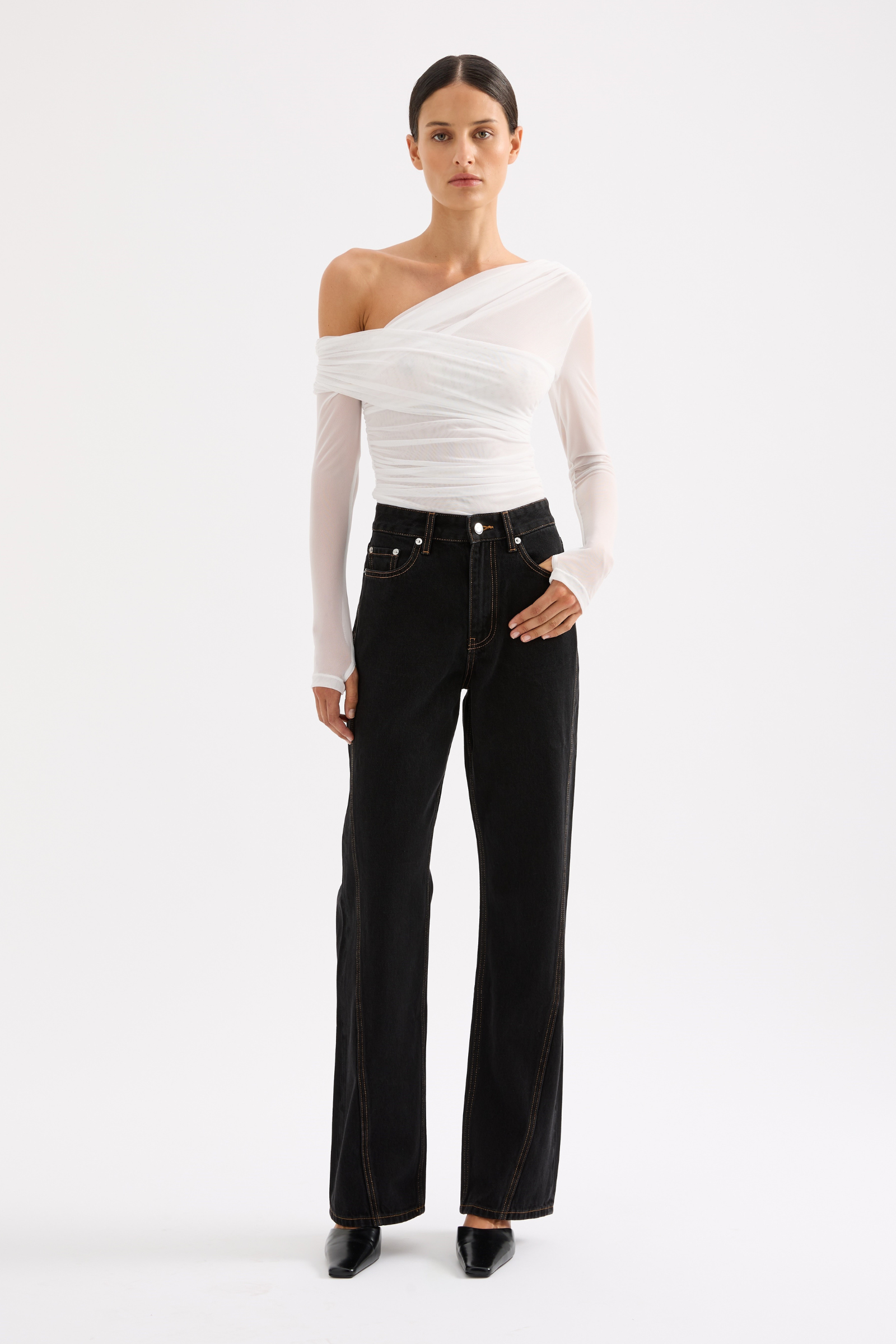 Inaya Denim Jean Black 