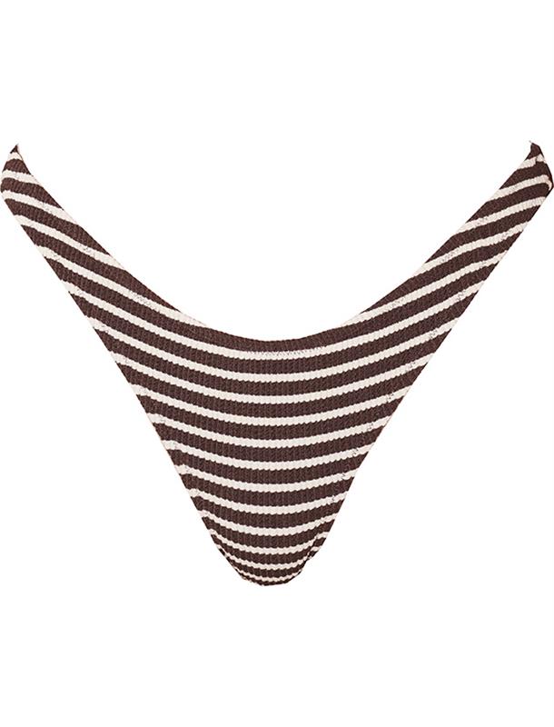 Stripe Crinkle Cheeky Brief Stripe 