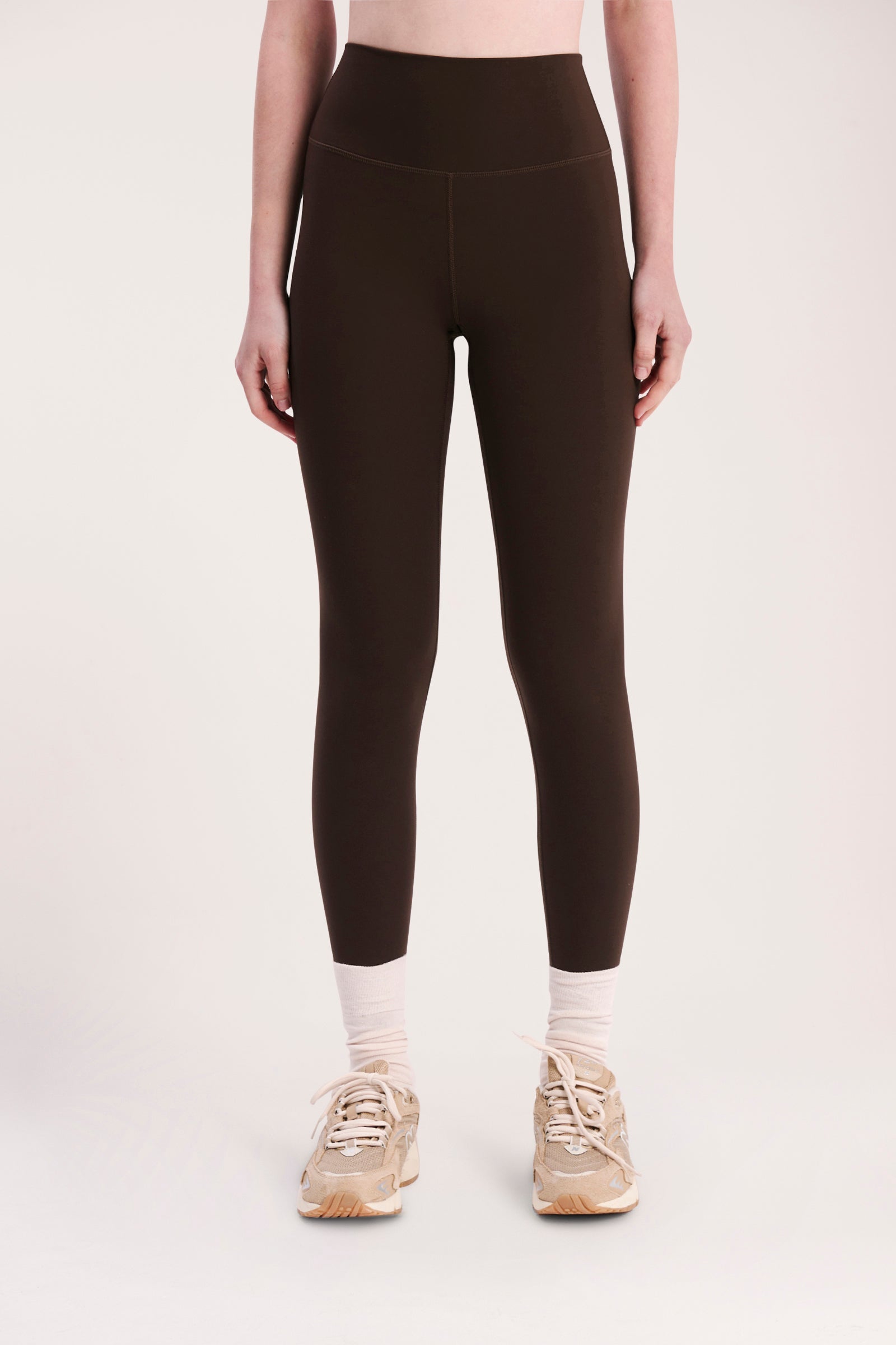 Nude Lucy Nude Active Tights In A Brown Cinder Colour
