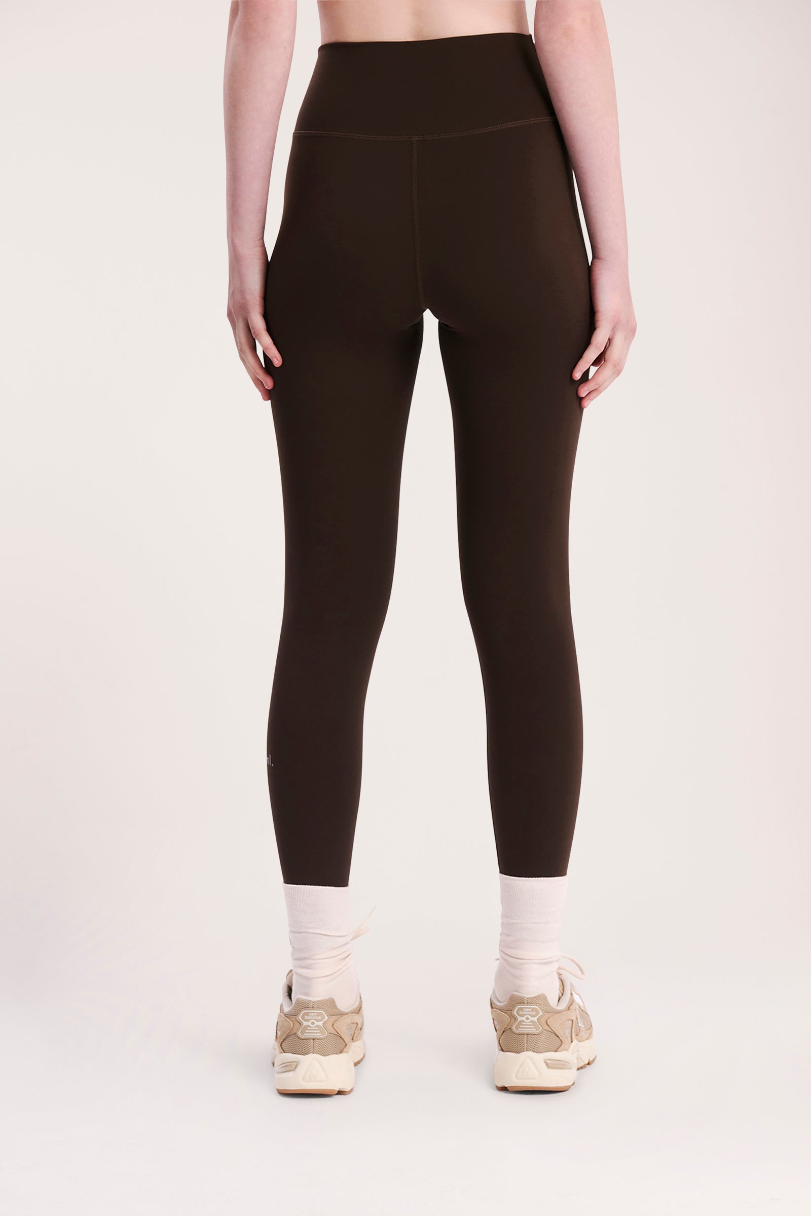 Nude Lucy Nude Active Tights In A Brown Cinder Colour
