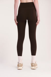 Nude Lucy Nude Active Tights In A Brown Cinder Colour