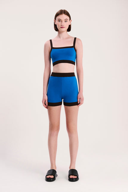 NUDE ACTIVE KNIT CROP-Reef