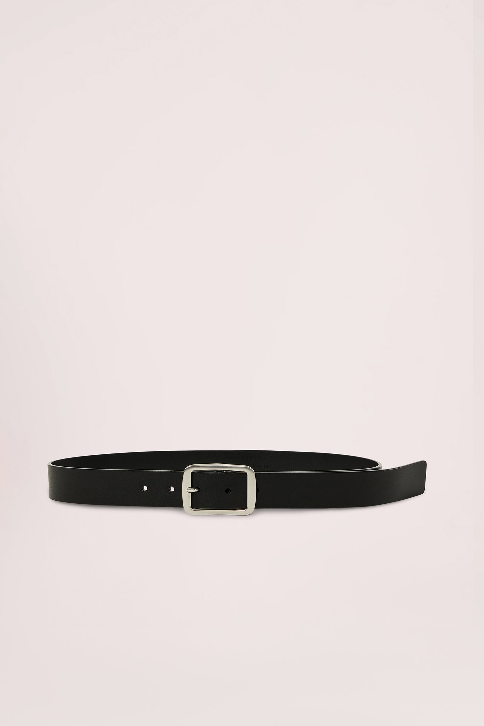 Classic Leather Belt Black 