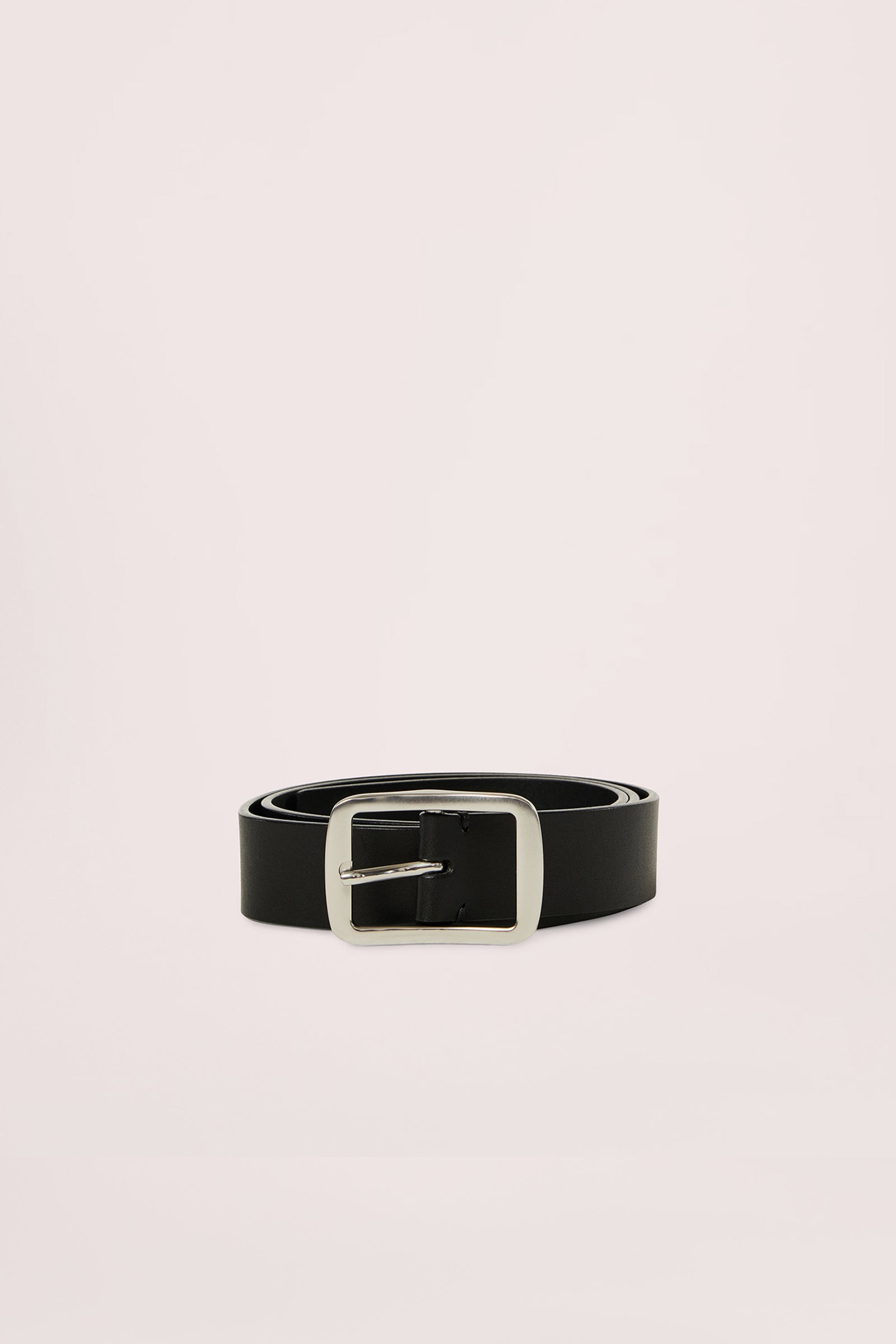 Classic Leather Belt Black 