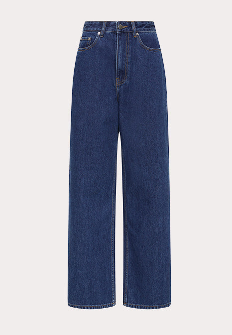 ORGANIC RELAXED LEG JEAN$150