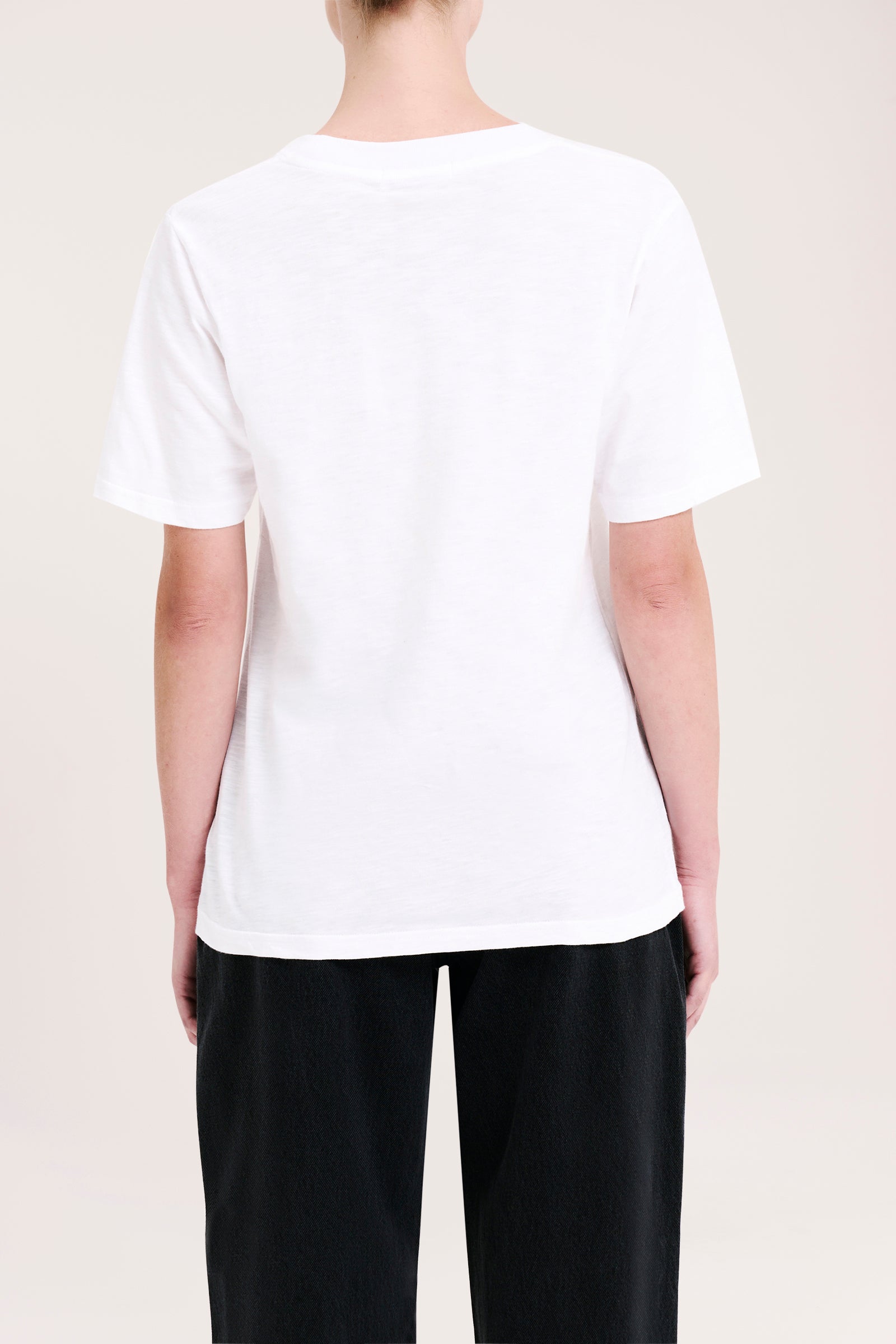 Organic Slub Tee White 