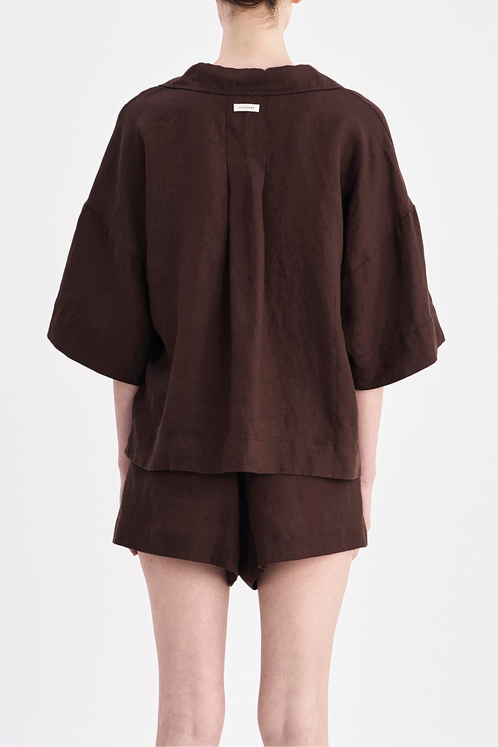 Lounge Linen Shirt & Short Set 
