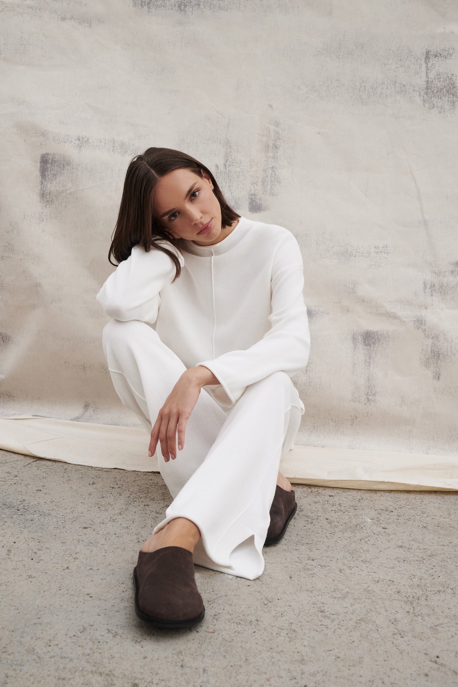 Arlet Knit Pant Salt 