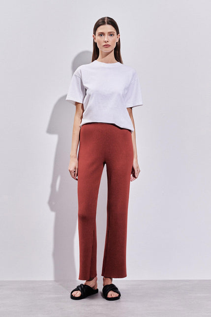 MALO KNIT PANT-Sienna