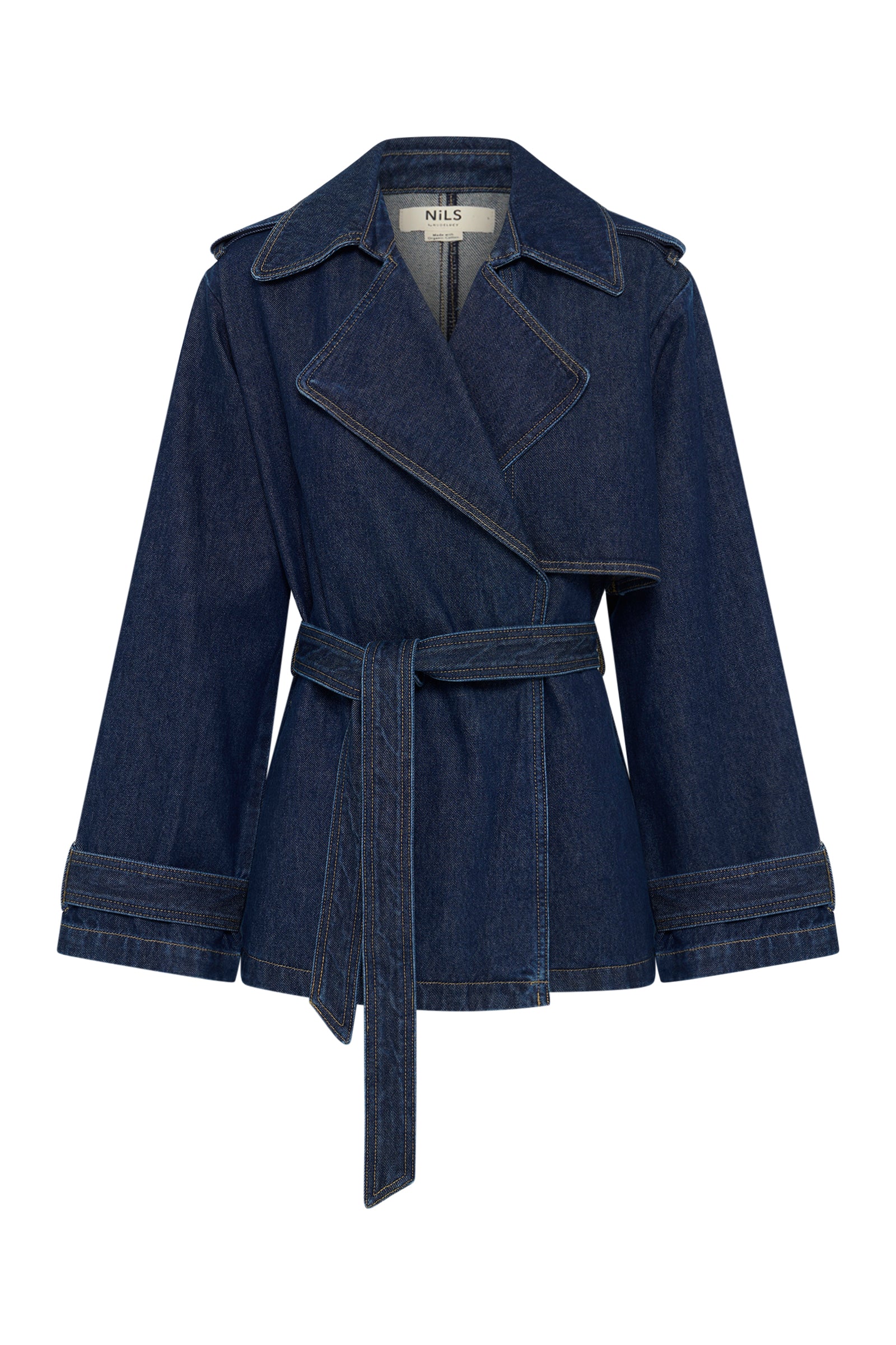 Inaya Denim Trench Midnight 