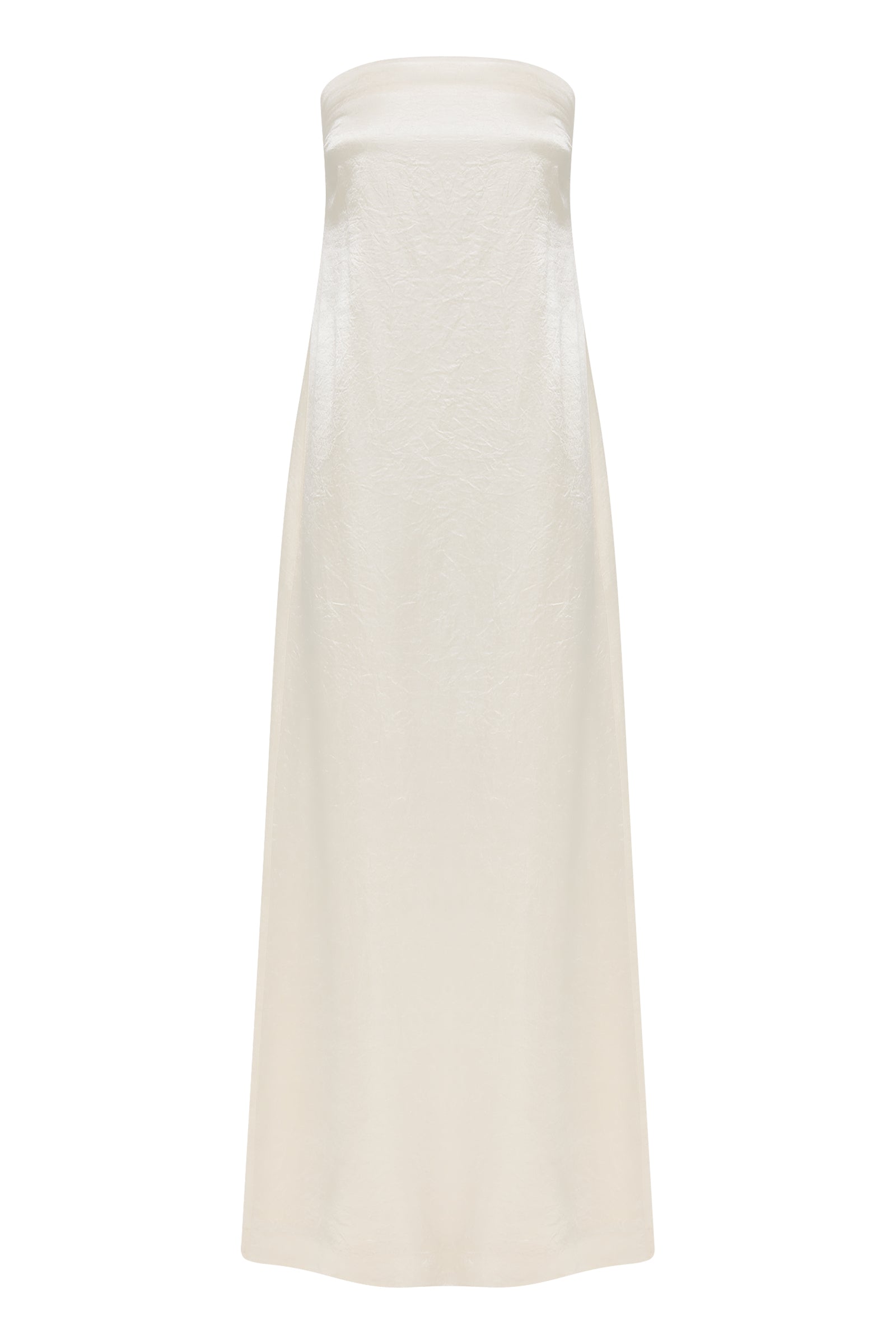 Ana Strapless Maxi Dress Pearl 