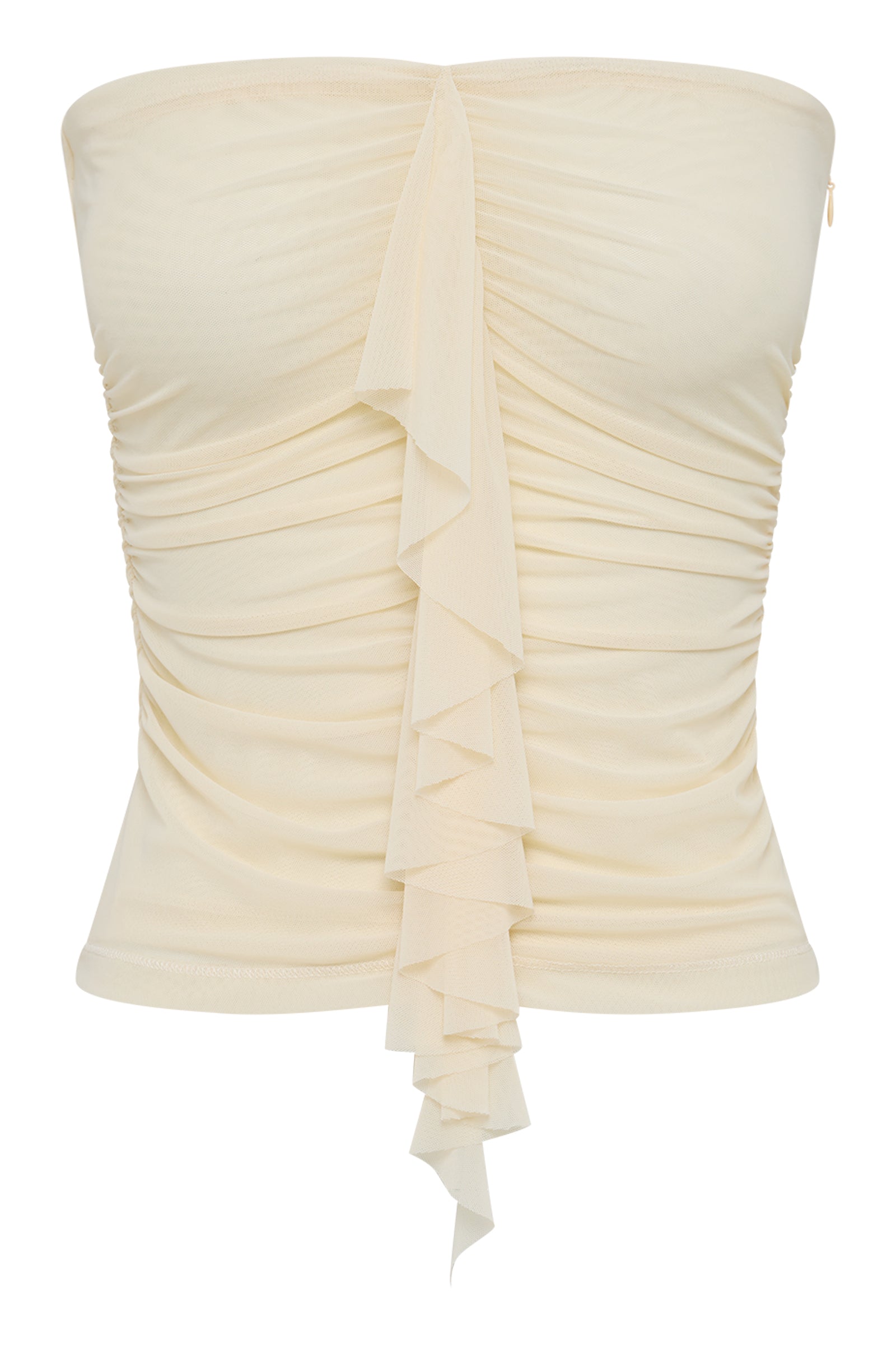 Sian Mesh Top Champagne 