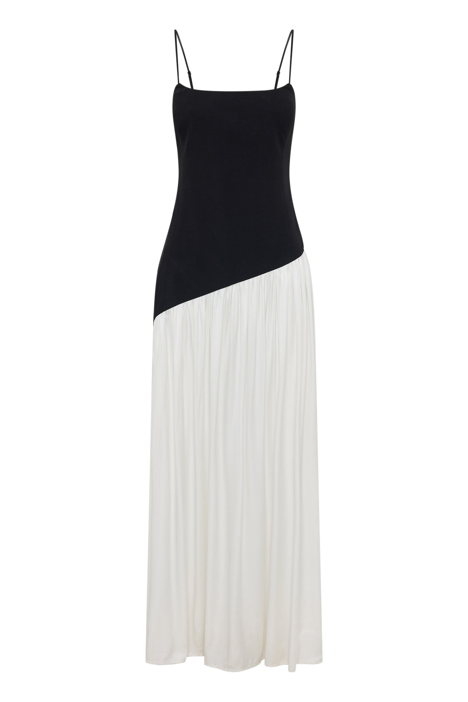 Cosette Maxi Dress Black Splice 
