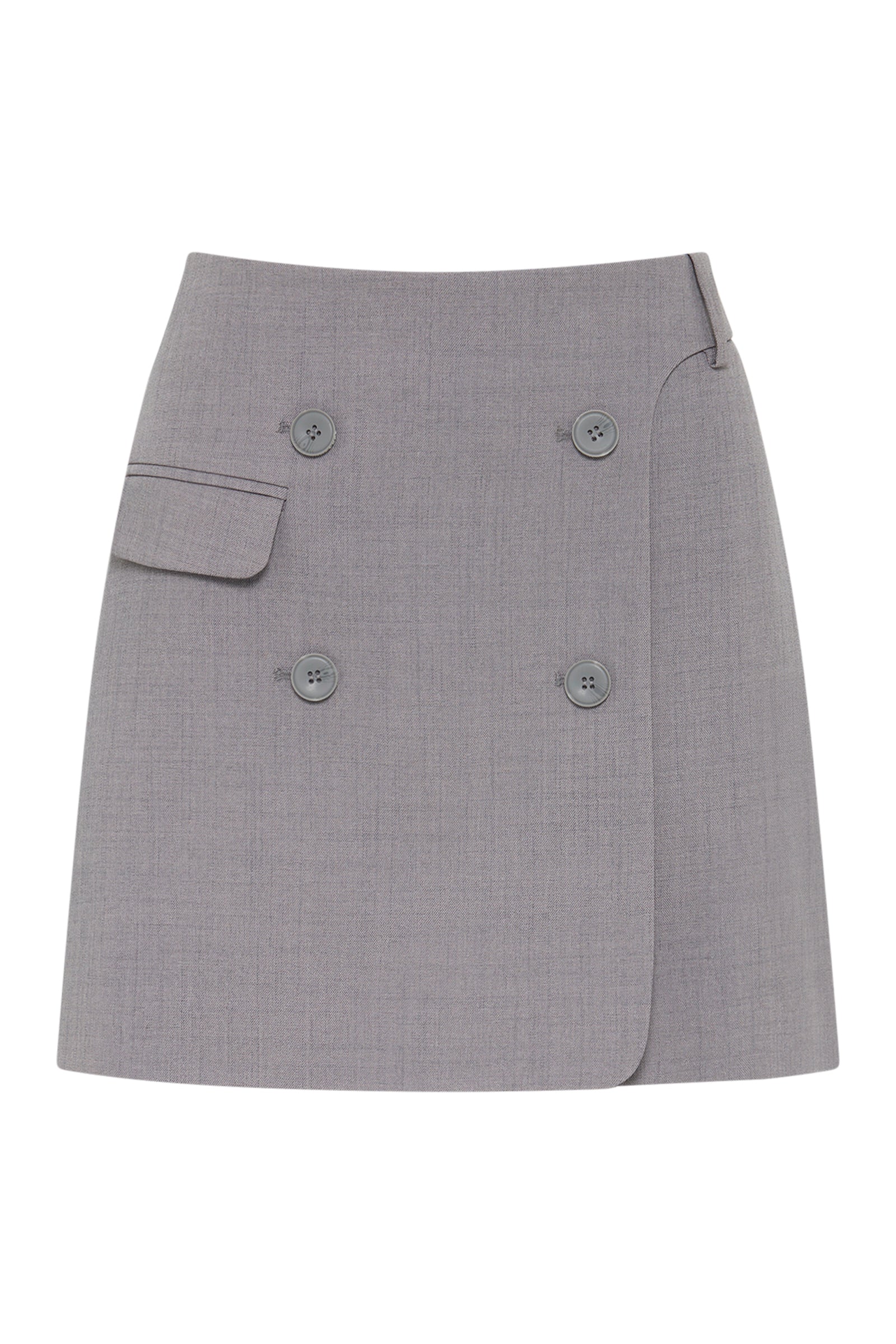 Ilora Mini Skirt Pewter 