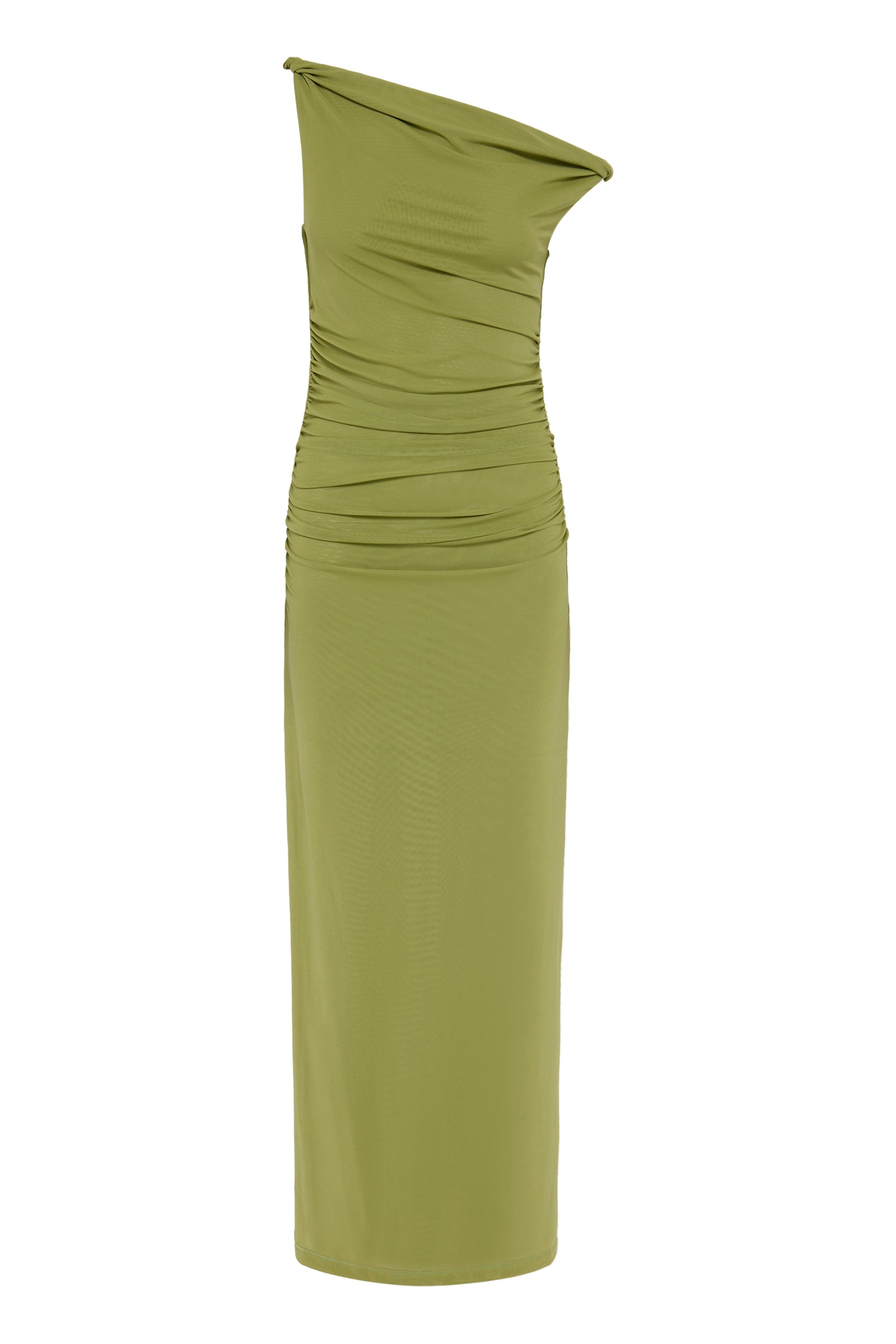 Siva Mesh Off Shoulder Dress Cactus 