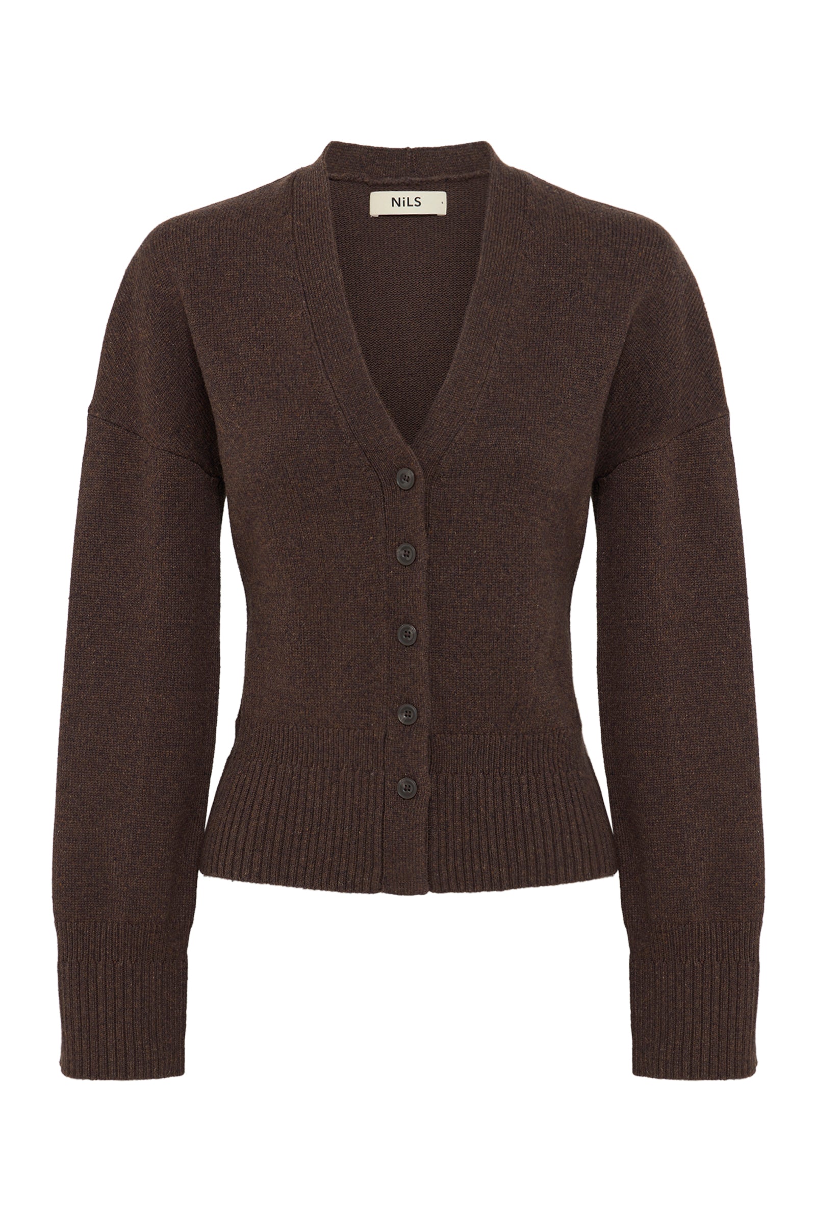 Nile Cardigan Dark Chocolate 