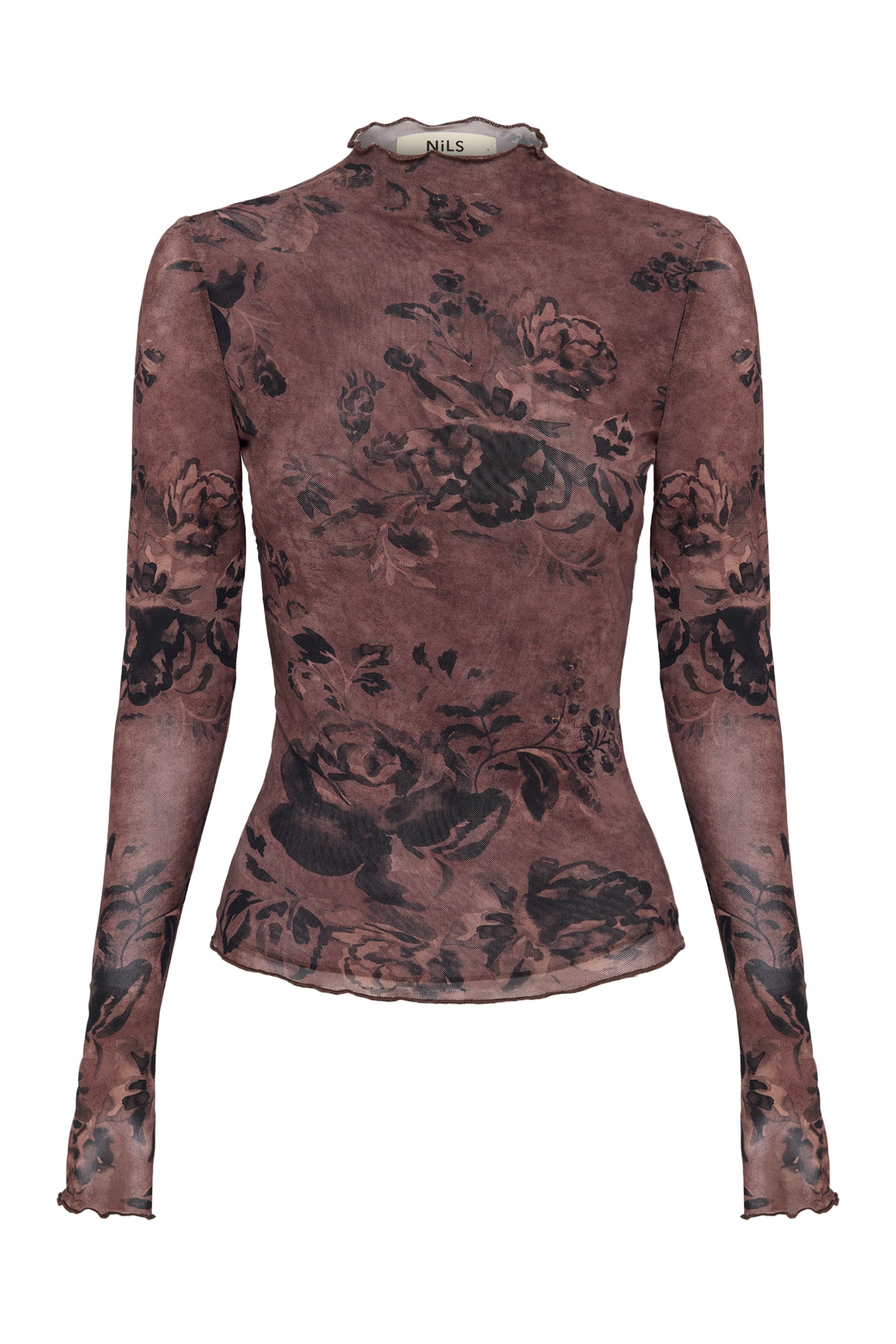 Nympheas Mesh Ls Top Nympheas 