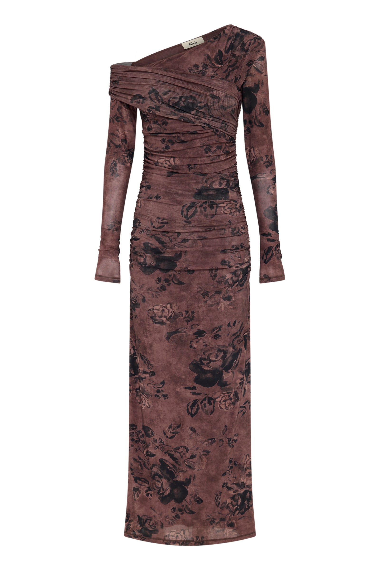 Nympheas Mesh Maxi Dress Nympheas 