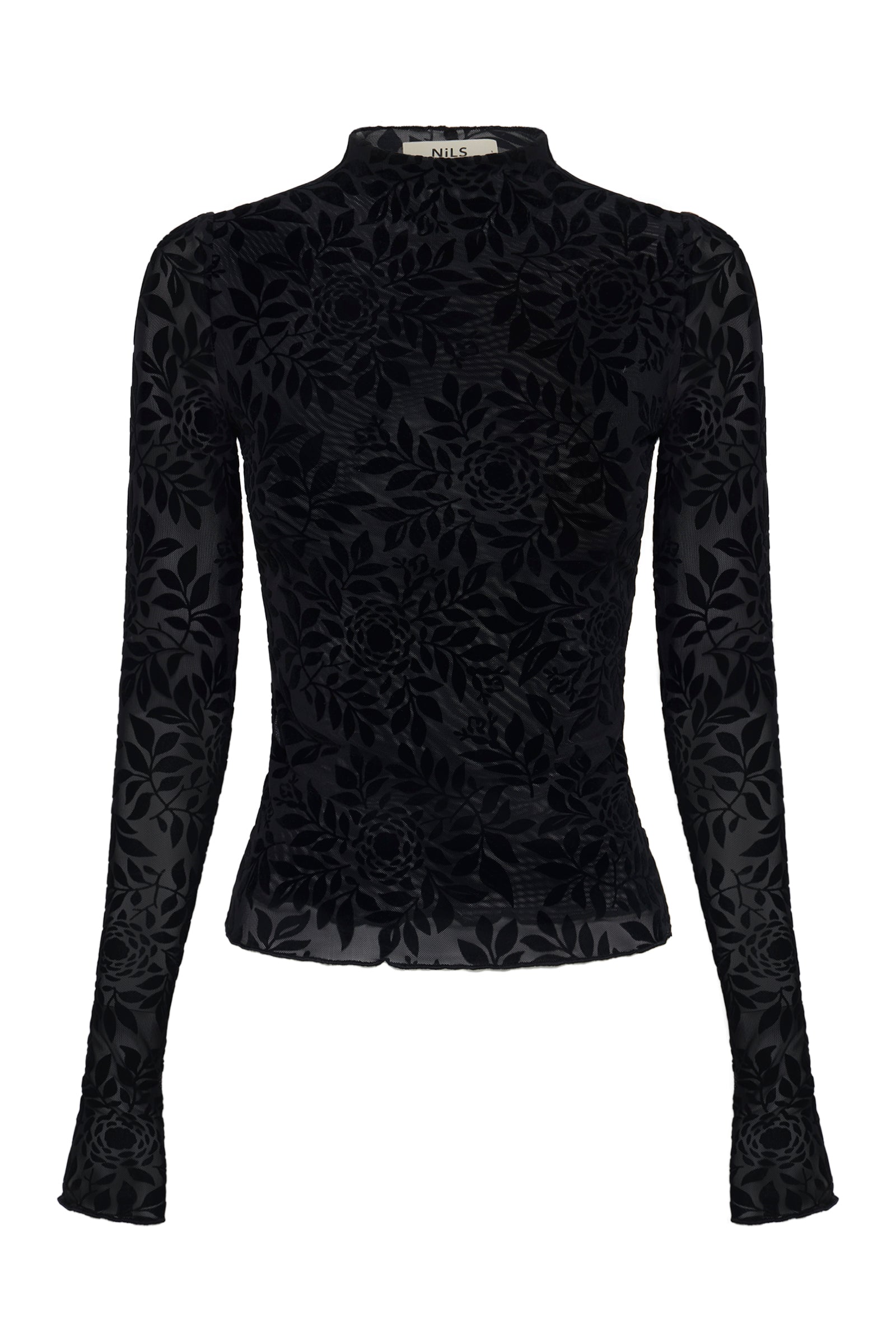 Brioni Devore Ls Top Black 